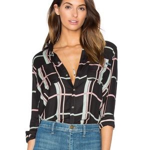 Rolla’s Christy Shirt - Black Check M